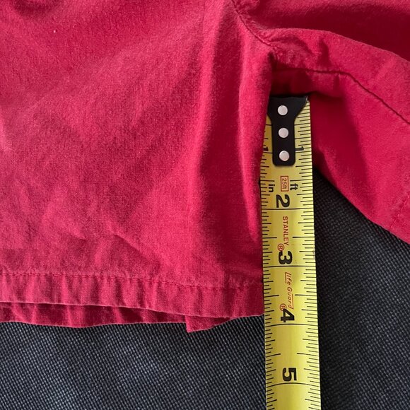 Jantzen Vintage Red Cotton Shorts (M) - Picture 4 of 5